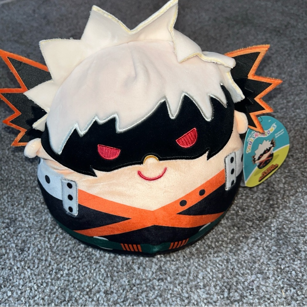 NWT Squishmallows My Hero Academia Katsuki Bakugo 8 inch Plush